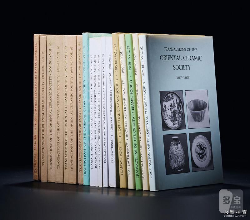 当代 1985-2007年 东方陶瓷学会会刊18册